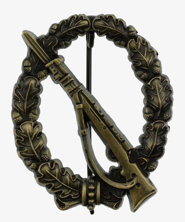 Infantry storm badge in bronze